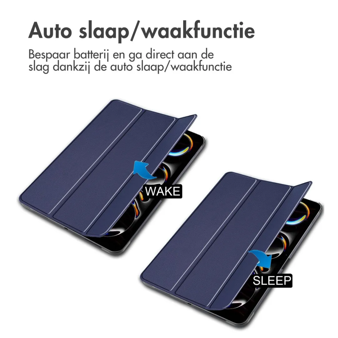 Imoshion SH00074566 Tablethoes - iPad Pro 13 2024/2025 Donkerblauw