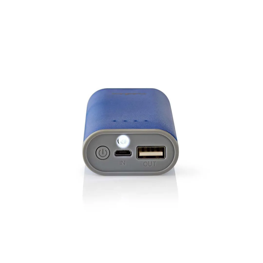 Nedis Powerbank UPBK5000BU 5000mAh - Blauw