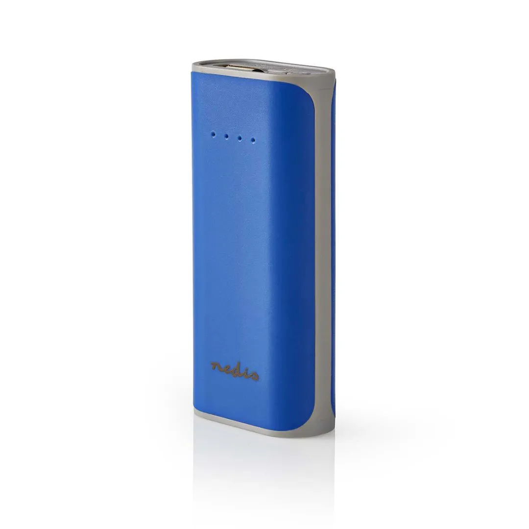 Nedis Powerbank UPBK5000BU 5000mAh - Blauw