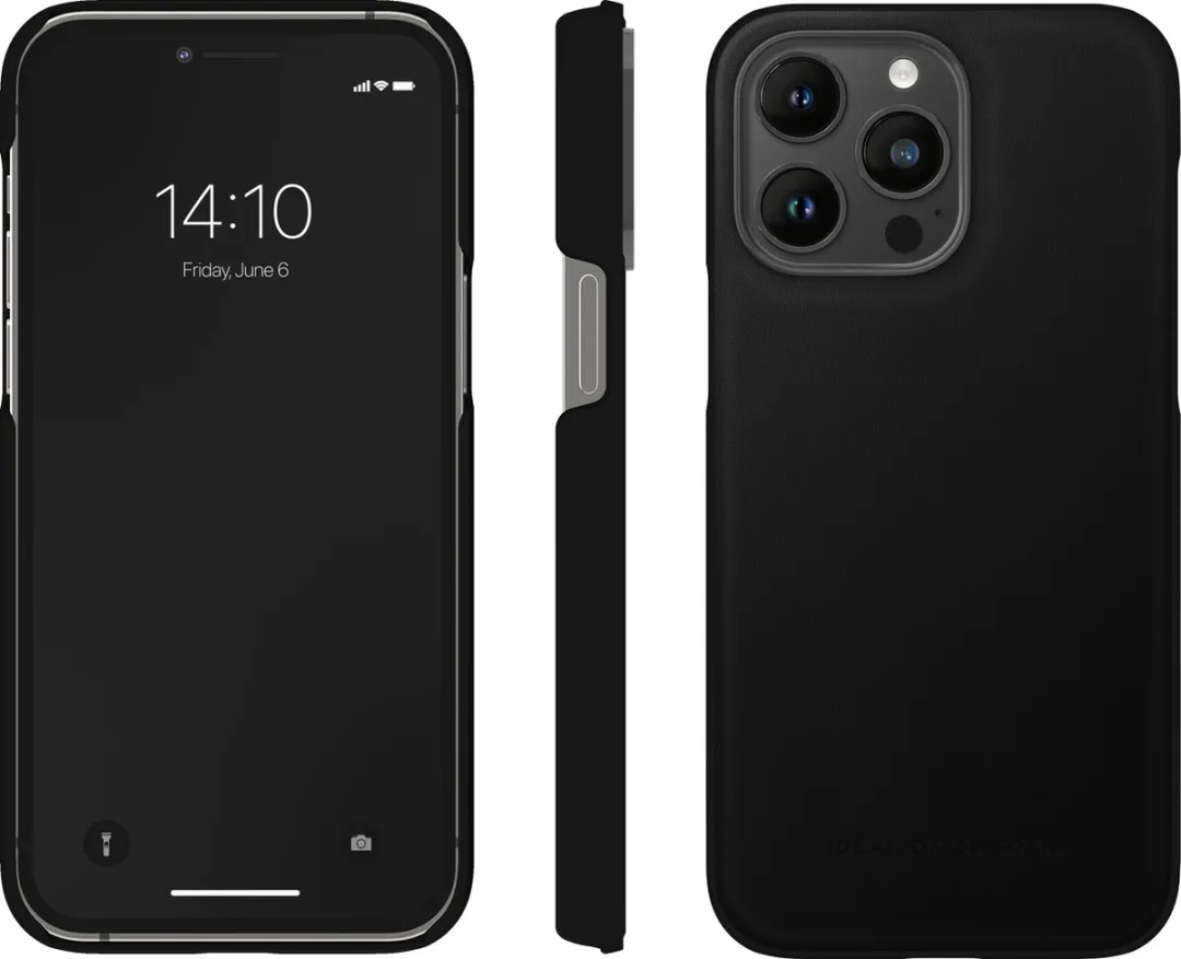 iDeal of Sweden Atelier Case iPhone 14 Pro Max Intense Black - afbeelding 4 van 5