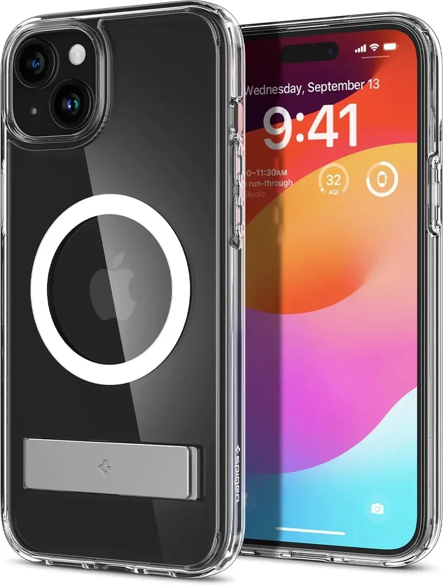 Spigen Ultra Hybrid S MagFit ACS06665 iPhone 15 Plus Hoesje