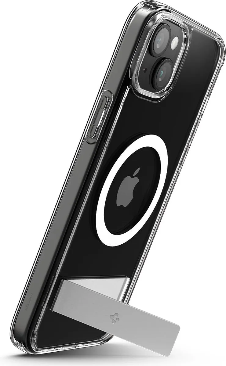 Spigen Ultra Hybrid S MagFit ACS06665 iPhone 15 Plus Hoesje - Transparant
