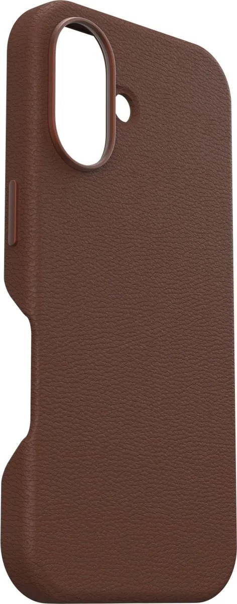 OtterBox Symmetry Cactus Leather Hoesje iPhone 16 - Bruin