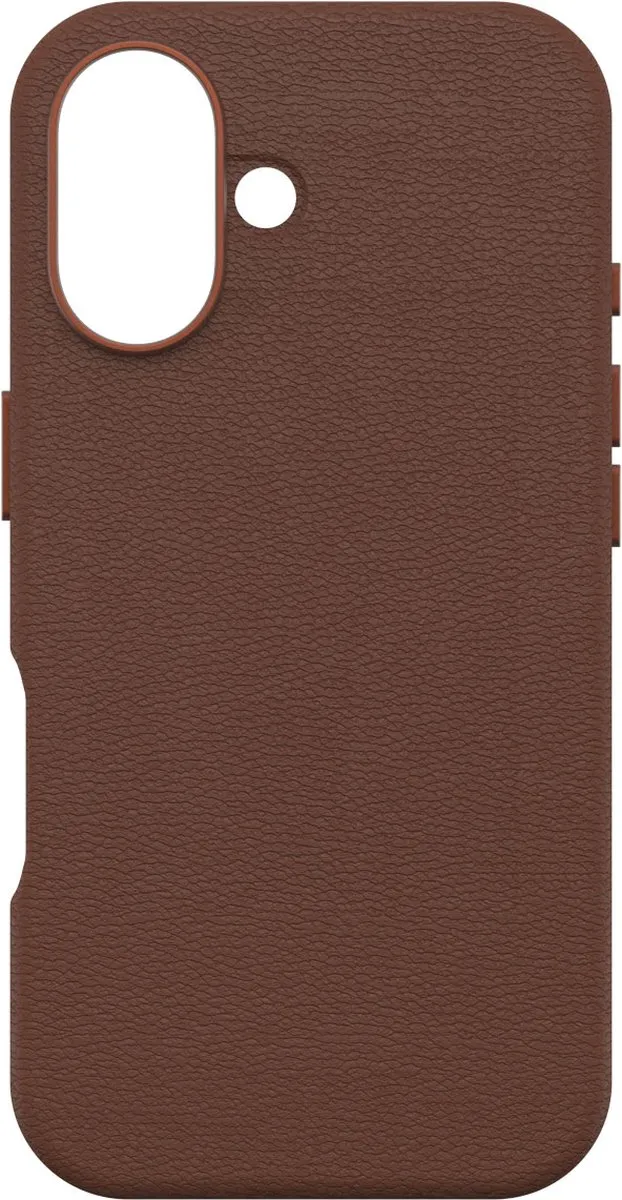 OtterBox Symmetry Cactus Leather Hoesje iPhone 16 - Bruin