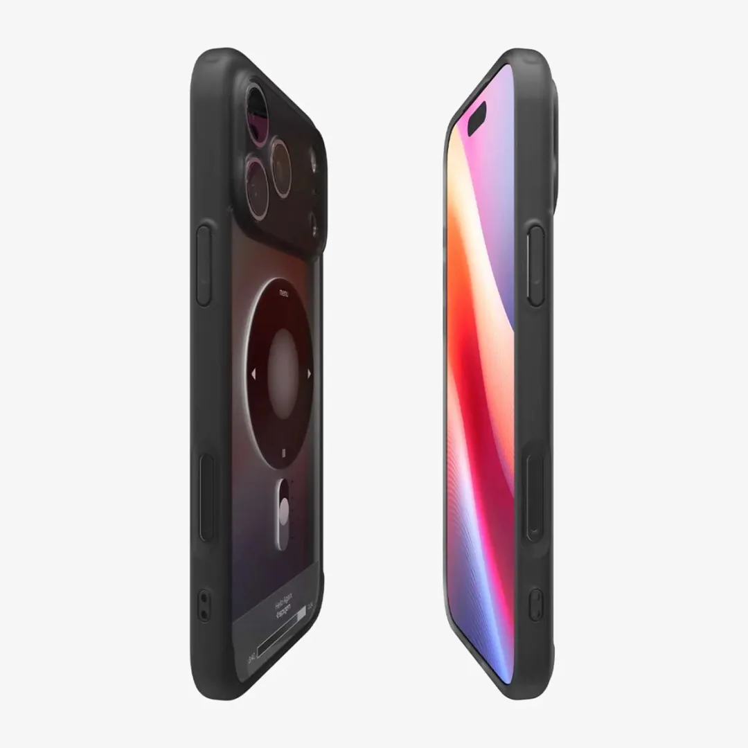 Spigen Ultra Hybrid Backcover geschikt voor MagSafe geschikt voor iPhone 17 Pro Max - Classic Black