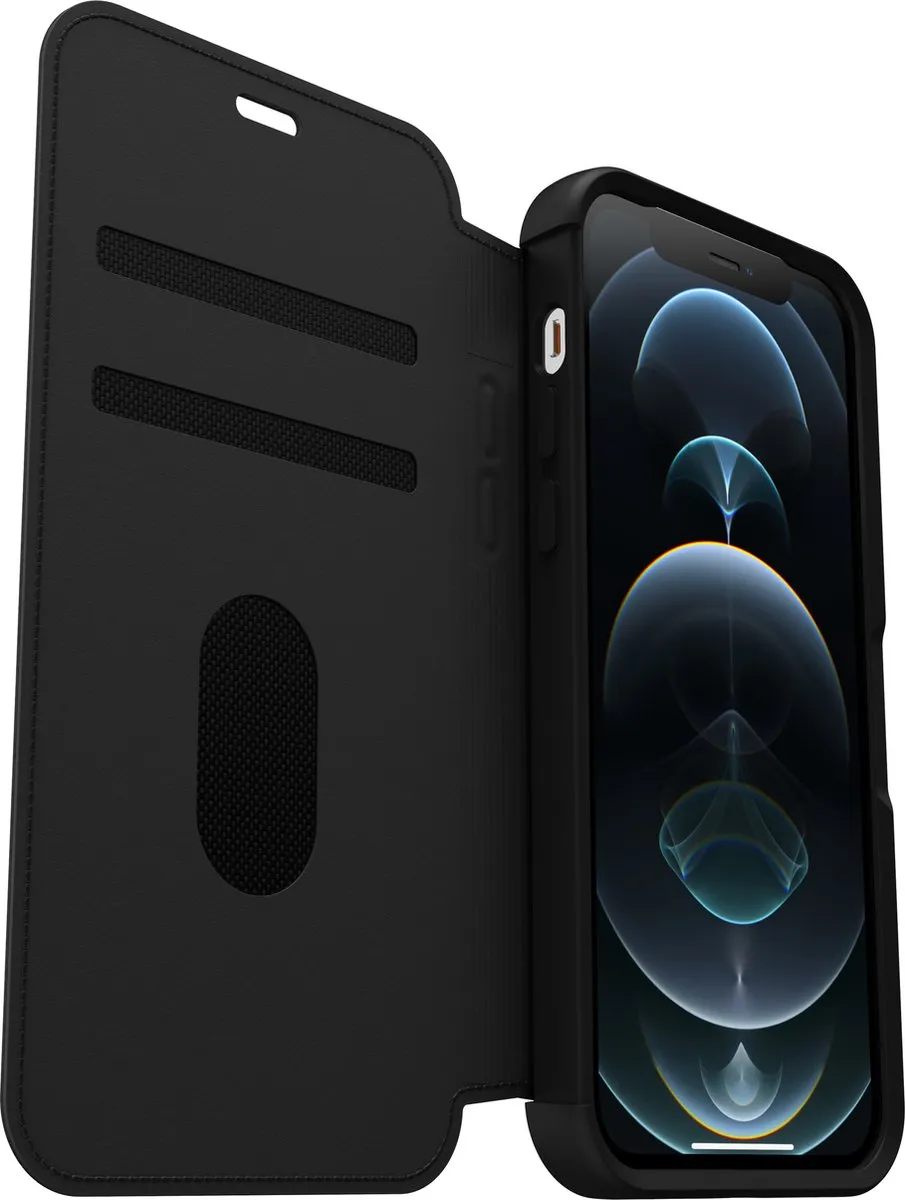 OtterBox Strada Hoes iPhone 12/12 Pro 77-65420 - Zwart