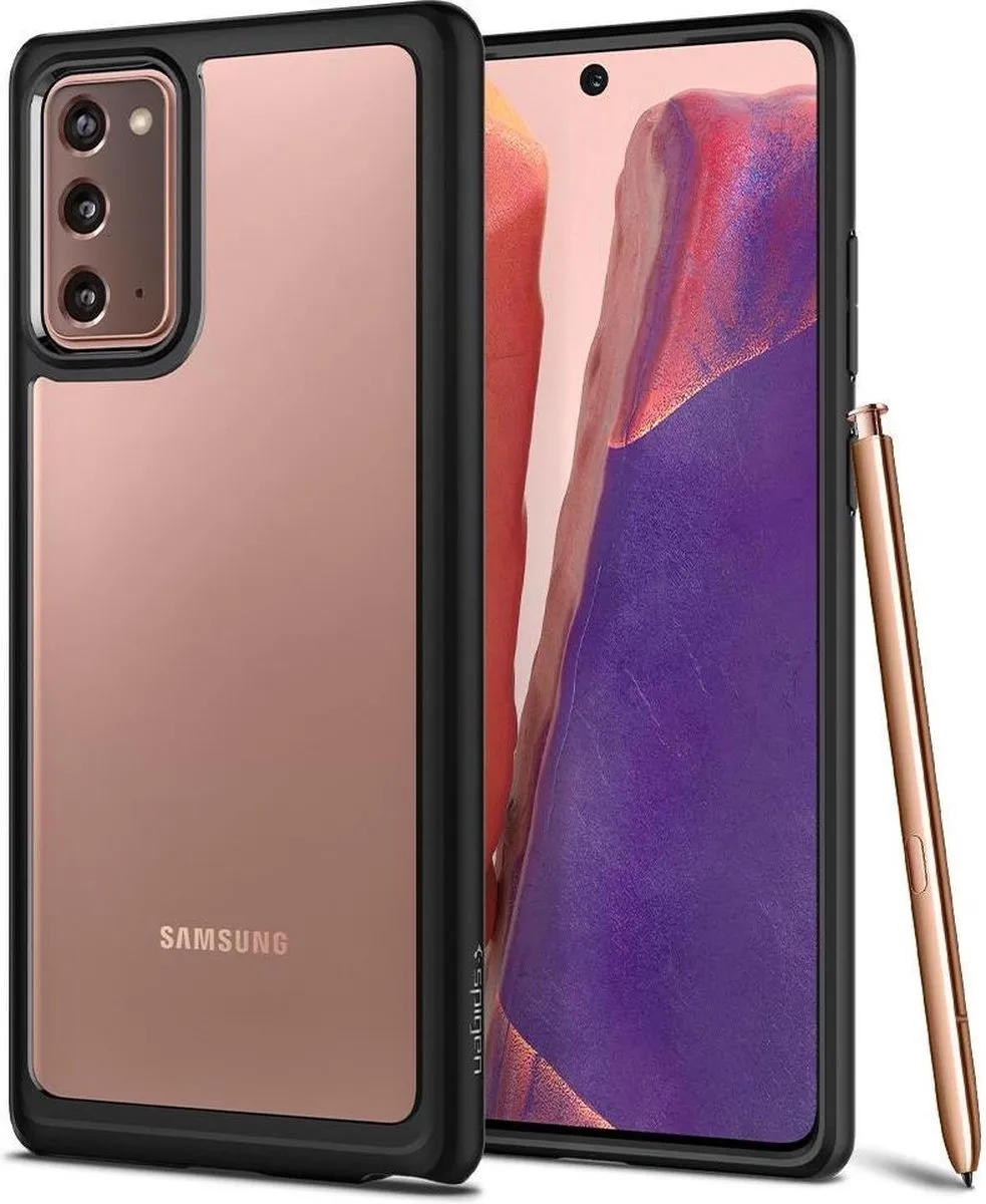Spigen Ultra Hybrid 2 N986B75411902 Hoesje - Samsung Galaxy Note20 - Zwart