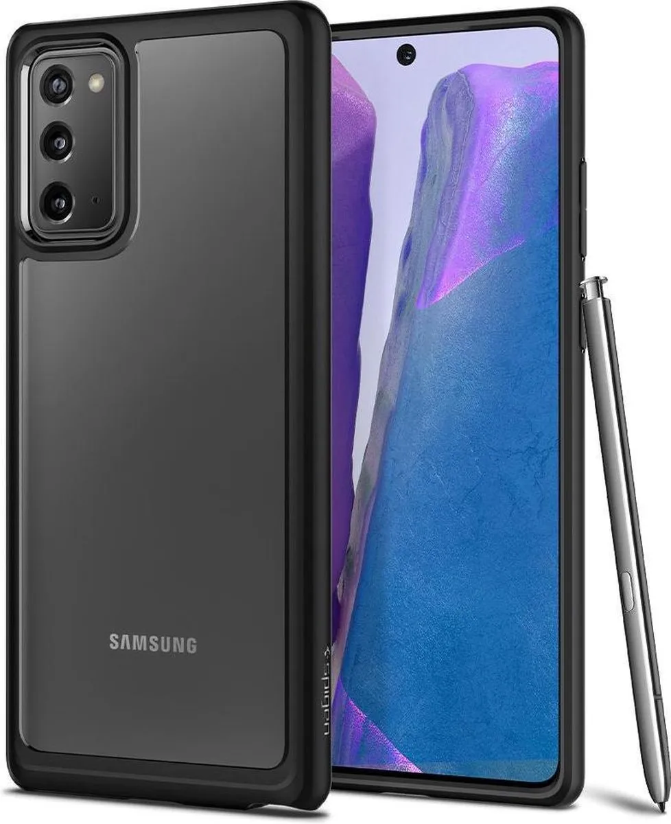 Spigen Ultra Hybrid 2 N986B75411902 Hoesje - Samsung Galaxy Note20 - Zwart