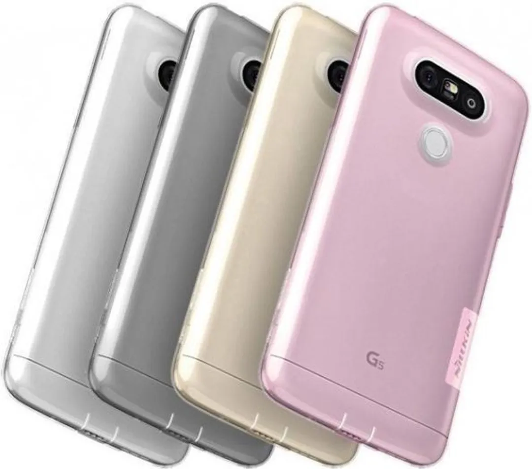 Nillkin Nature TPU Hoes LG G5 - Lichtgrijs - afbeelding 5 van 5