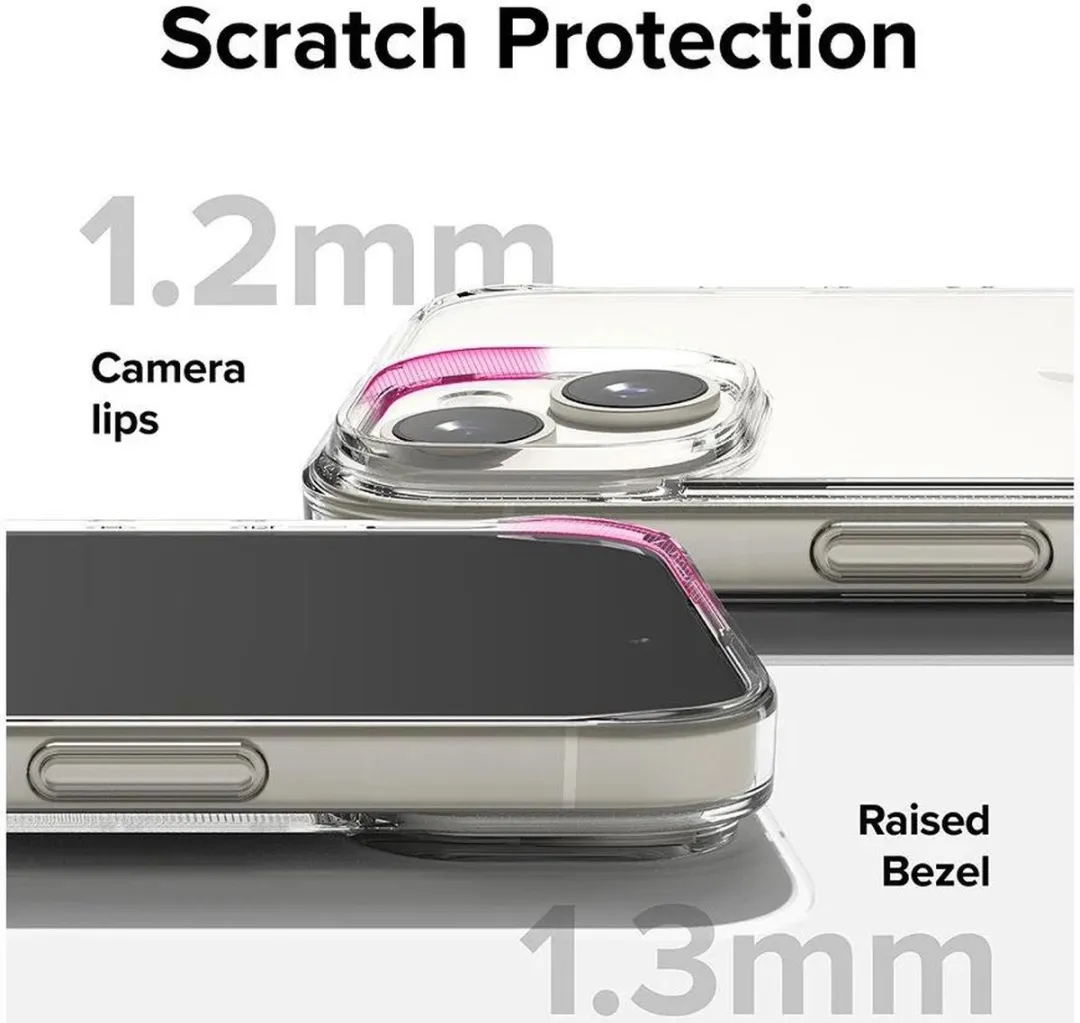 Ringke Air Hoesje iPhone 15 Plus - Transparant