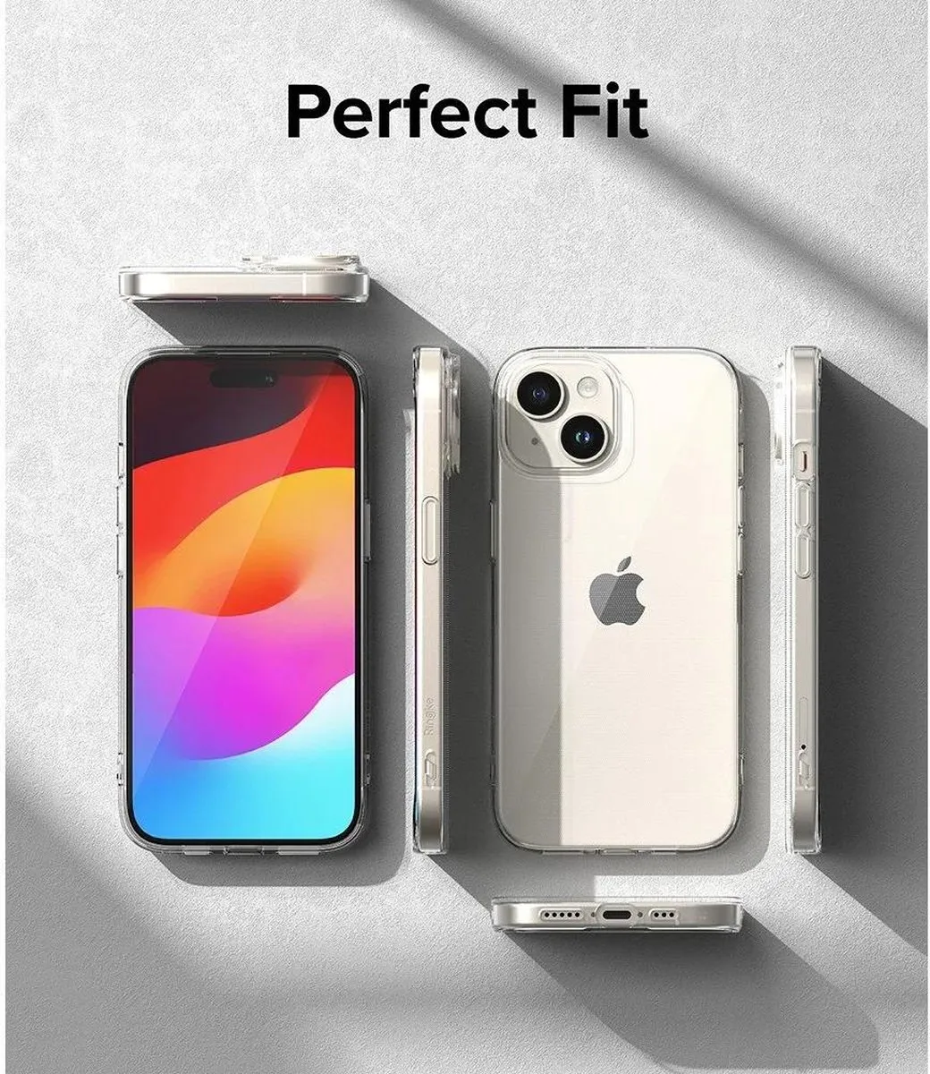 Ringke Air Hoesje iPhone 15 Plus - Transparant