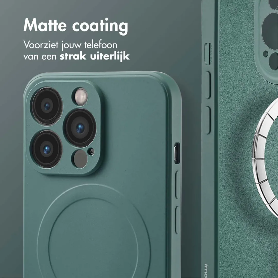 Imoshion Hoesje iPhone 13 Pro - Donkergroen MagSafe