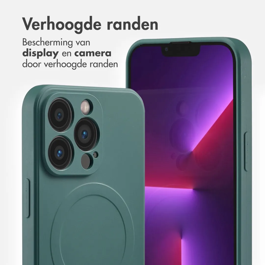 Imoshion Hoesje iPhone 13 Pro - Donkergroen MagSafe