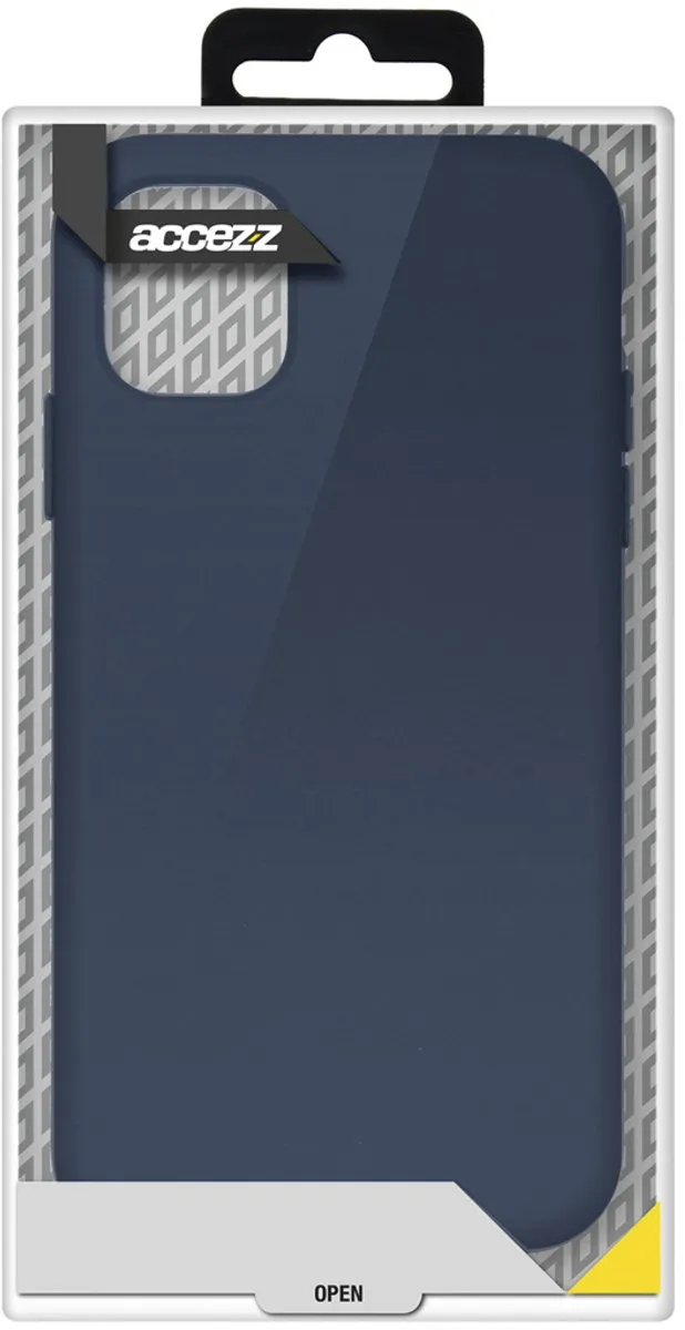 Accezz Hoesje Samsung Galaxy S21 - Donkerblauw
