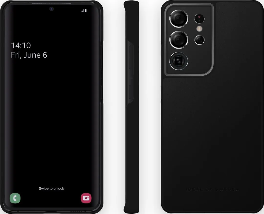 iDeal of Sweden Atelier Case Galaxy S21 Ultra Intense Black - afbeelding 2 van 6
