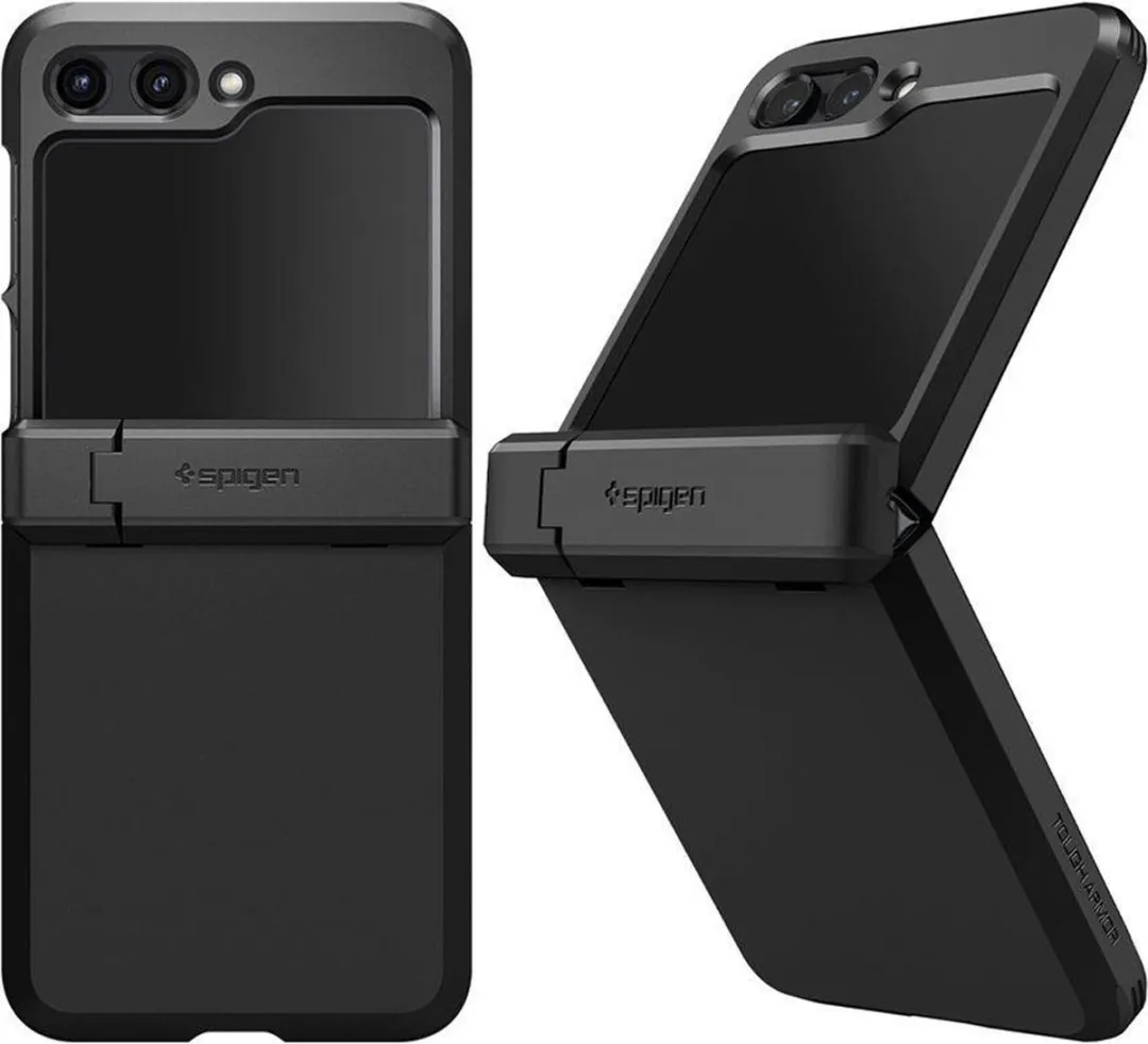 Spigen Tough Armor Hoesje Galaxy Z Flip 5 - Zwart