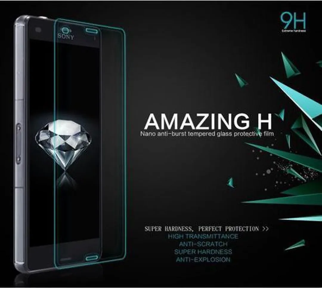 Nillkin Tempered Glass 9H Nano Beschermer - Sony Xperia Z3 Compact - afbeelding 4 van 5