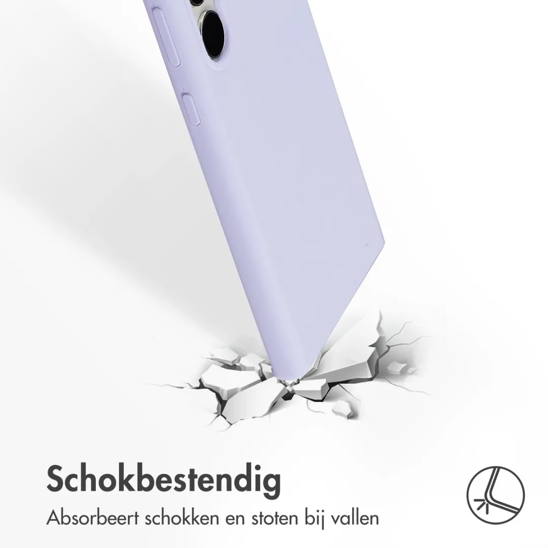 Accezz Hoesje Samsung Galaxy S23 Ultra - Paars