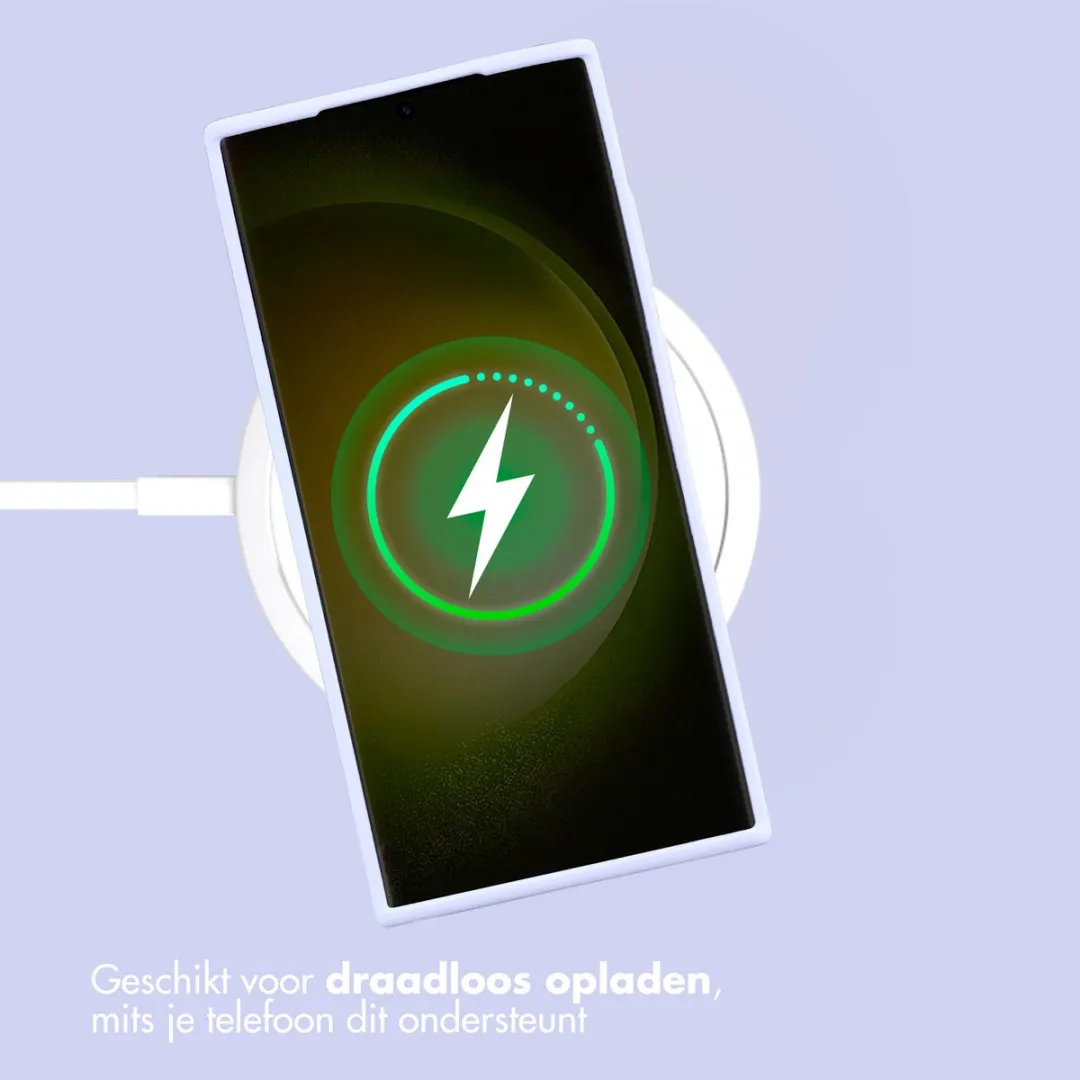Accezz Hoesje Samsung Galaxy S23 Ultra - Paars