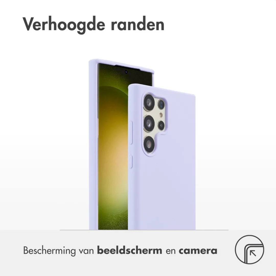 Accezz Hoesje Samsung Galaxy S23 Ultra - Paars - afbeelding 6 van 6