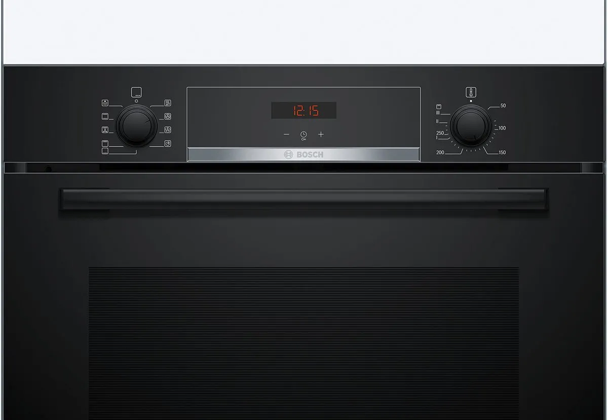 Bosch HBA514BB3 Inbouwoven 71L - Zwart