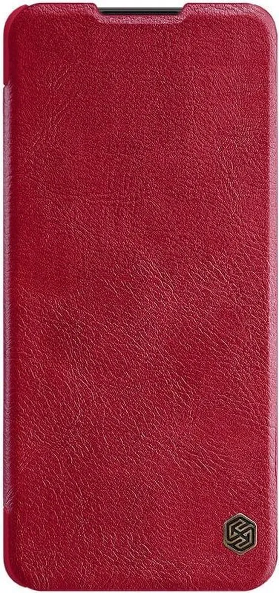 Nillkin Qin Leather Case Samsung Galaxy A42 - Rood - 2 Pasjes