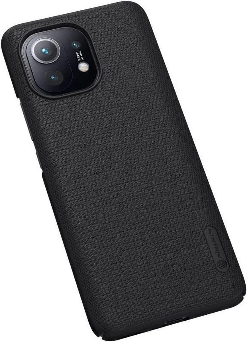 Nillkin Frosted Shield Hoesje Xiaomi Mi 11 Pro - Zwart - afbeelding 6 van 6