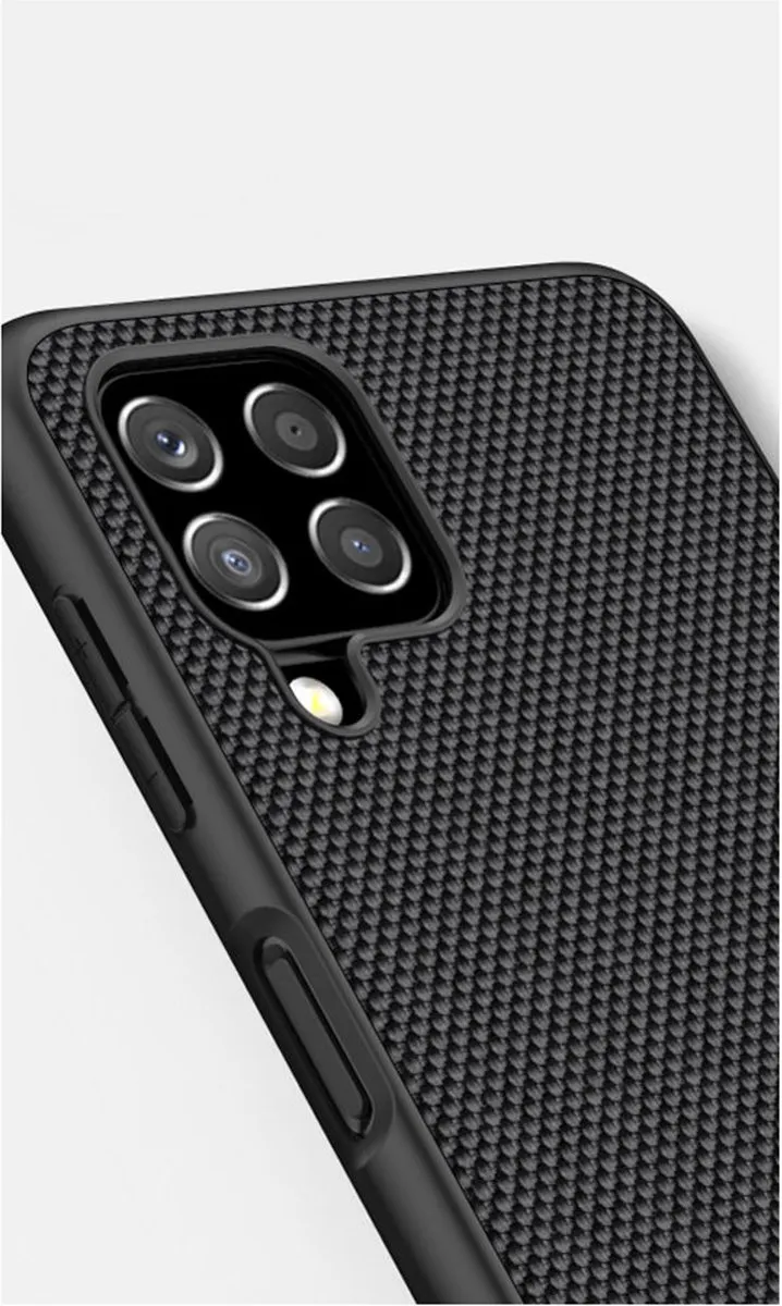 Nillkin Textured Hoesje Samsung Galaxy A22 4G - Zwart - afbeelding 6 van 6