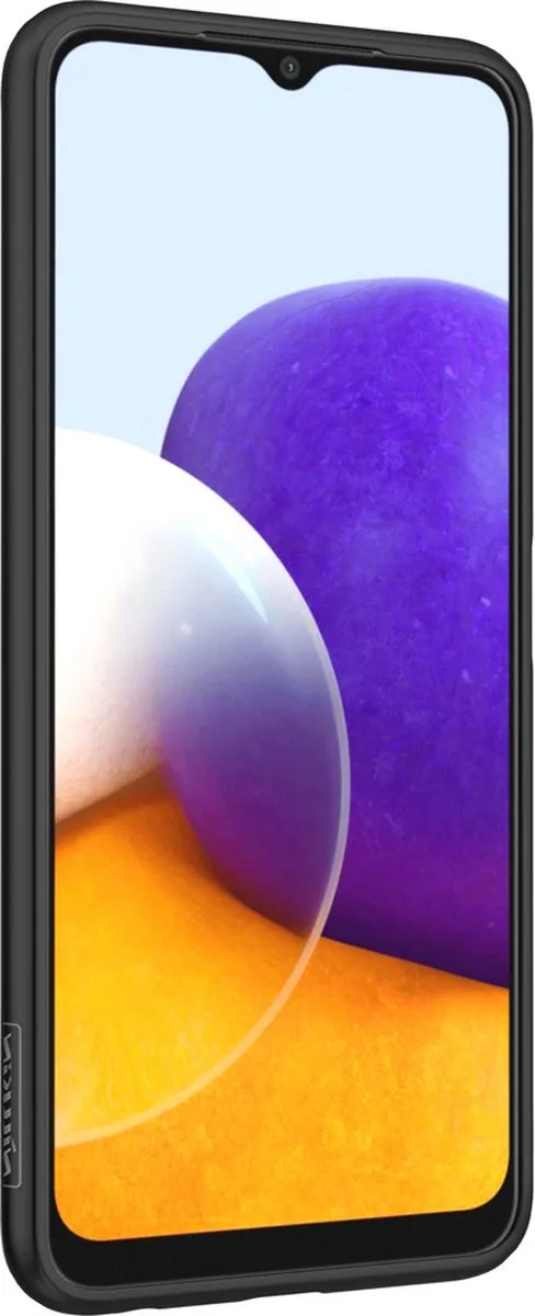Nillkin Textured Hoesje Samsung Galaxy A22 4G - Zwart - afbeelding 5 van 6