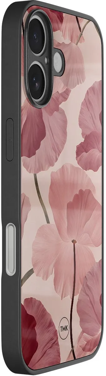 Casevibes iPhone 16 Vintage Blossom Hoesje - Roze
