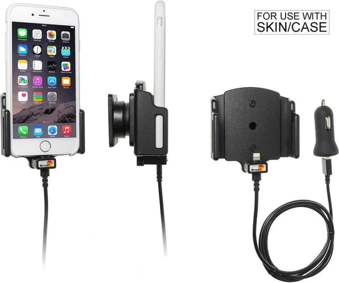Brodit Actieve iPhone Houder 521666 - Zwart