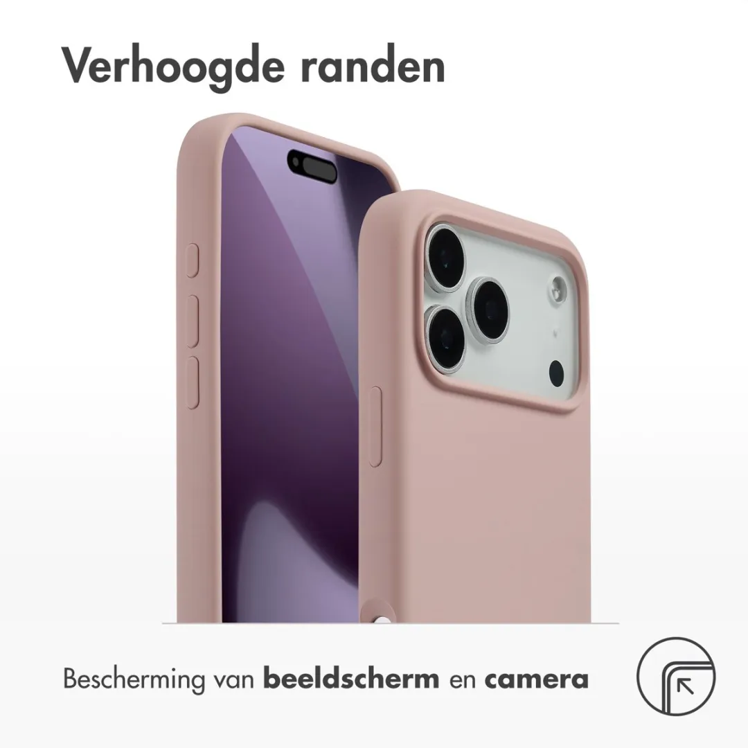 Accezz Hoesje iPhone 17 Pro Max MagSafe - Roze