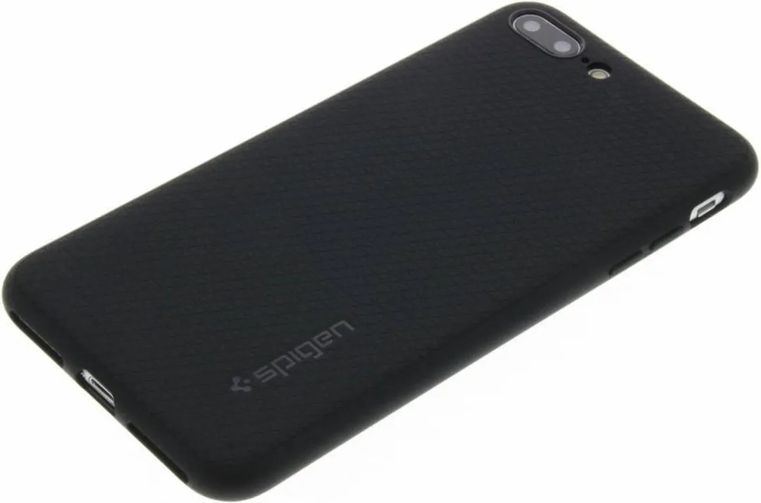 Spigen Liquid Air Hoesje iPhone 7 Plus 8 Plus - Zwart - afbeelding 5 van 6