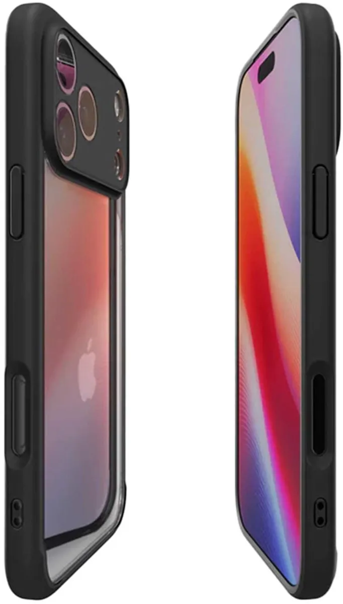 Spigen Ultra Hybride Hoesje iPhone 17 Pro Max - Zwart