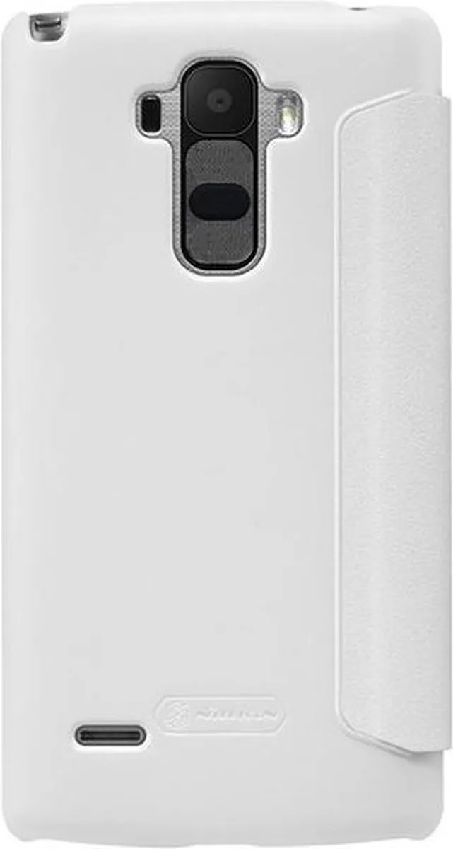 Nillkin Leather Case Sparkle Series voor LG G4 Stylus - Wit - afbeelding 2 van 5