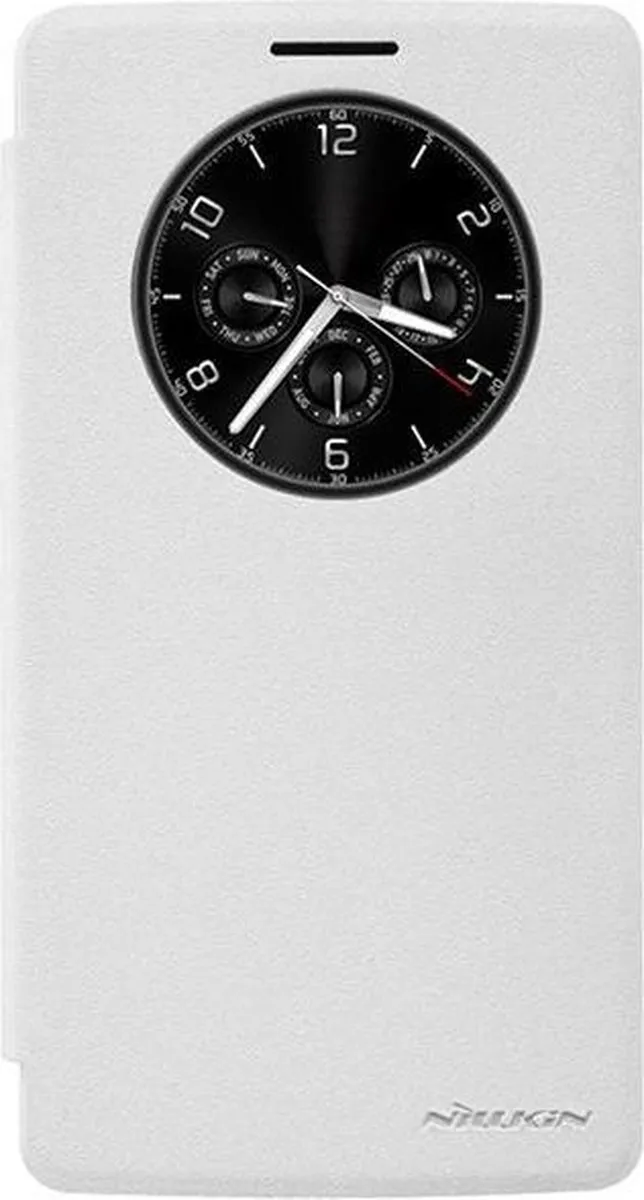 Nillkin Leather Case Sparkle Series voor LG G4 Stylus - Wit