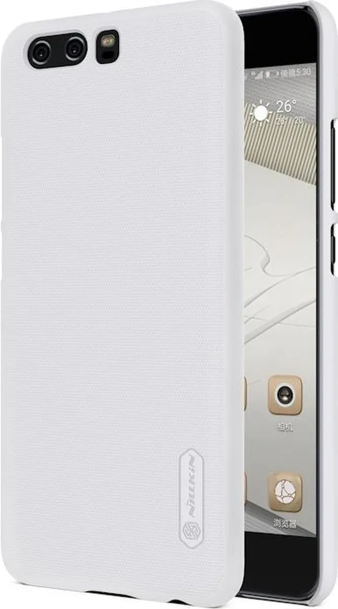Nillkin Frosted Shield Hoesje - Huawei P10 Plus - Wit - afbeelding 3 van 6