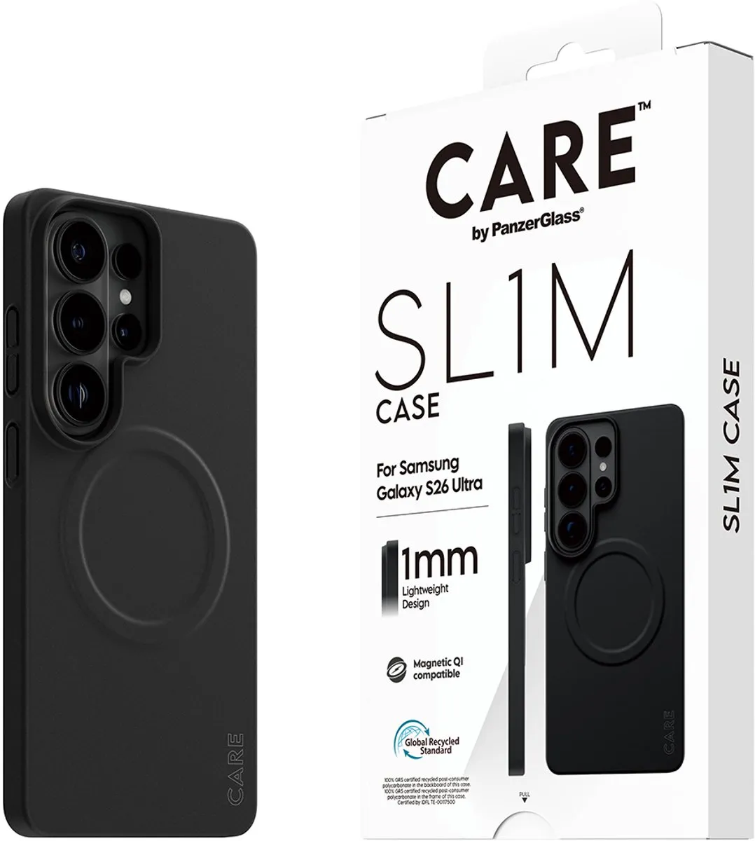 PanzerGlass SL1M Case Samsung Galaxy S26 Ultra - Zwart