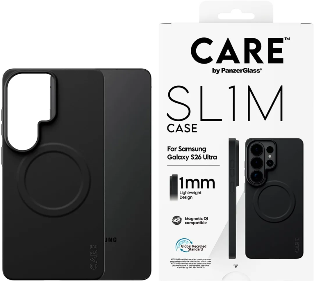 PanzerGlass SL1M Case Samsung Galaxy S26 Ultra - Zwart