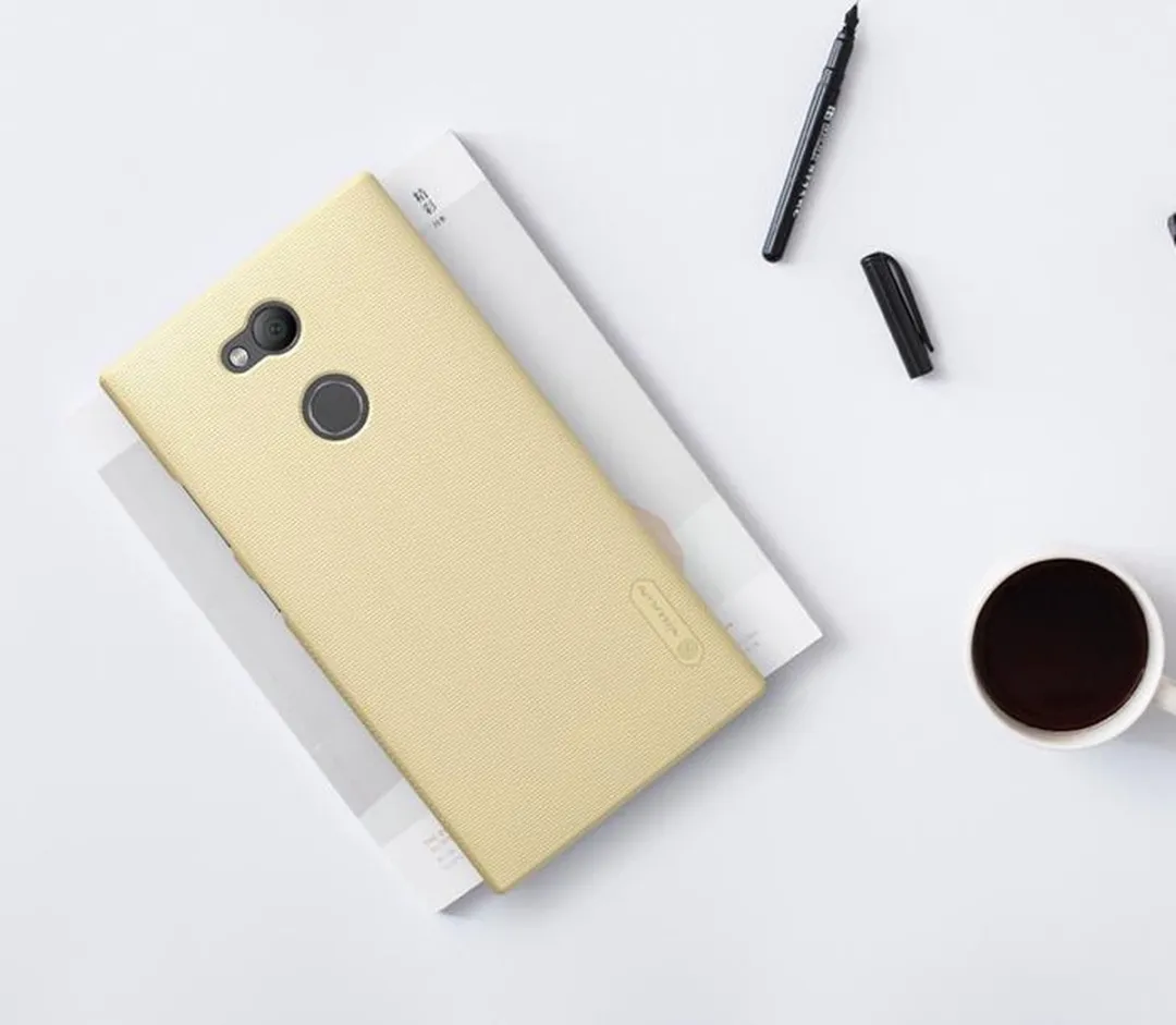 Nillkin Frosted Shield Hoesje Sony Xperia L2 - Goud - afbeelding 6 van 6