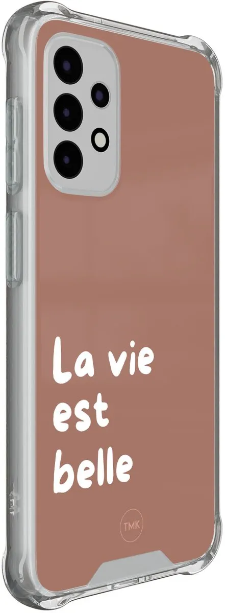 Casevibes Shockproof Hoesje Samsung Galaxy A52 5G - Bruin