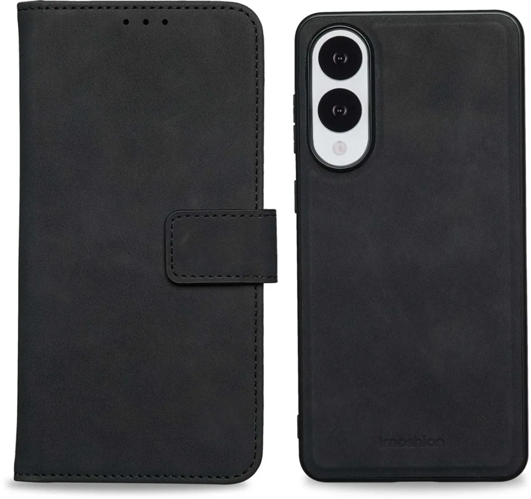 Imoshion Hoesje Samsung Galaxy S25 Edge - 2-in-1 Bookcase Zwart