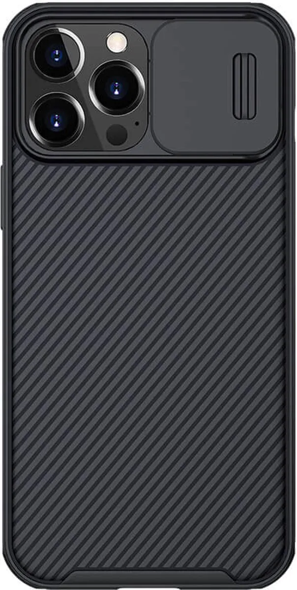 Nillkin CamShield Pro iPhone 14 Plus Hoesje - Zwart