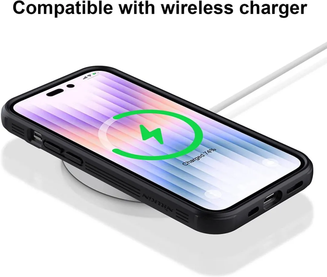 Nillkin CamShield Pro iPhone 14 Plus Hoesje - Zwart - afbeelding 6 van 6