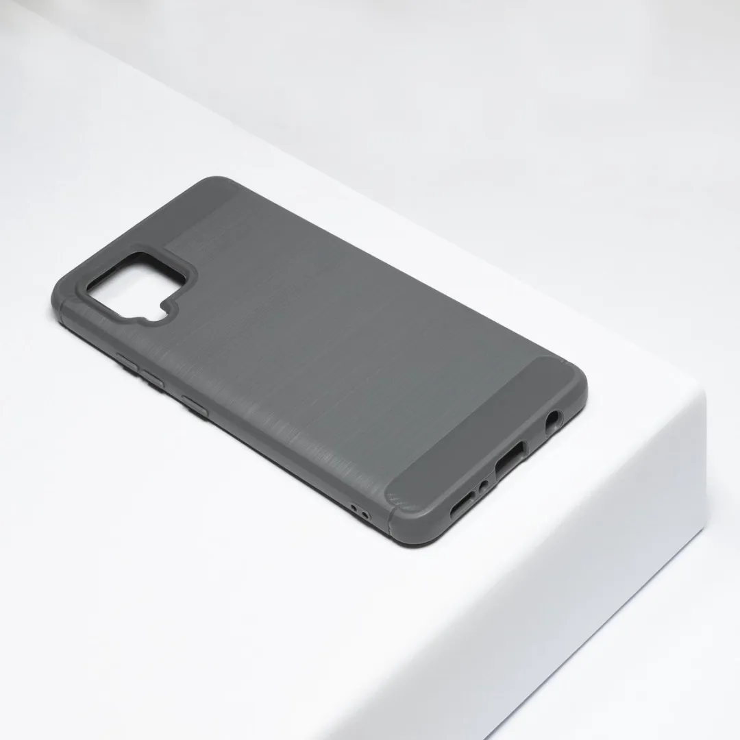 BMAX Carbon Soft Case Samsung Galaxy A42 - Grijs