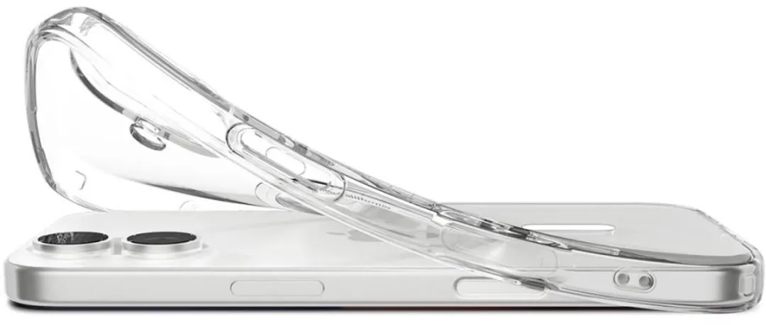 Spigen Liquid Crystal MagSafe Hoesje iPhone 17 - Transparant - 1 Pasje - Zwart