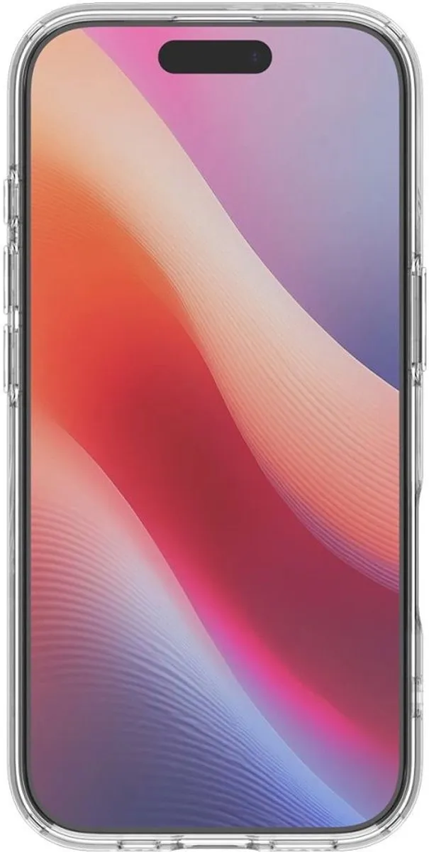 Spigen Liquid Crystal MagSafe Hoesje iPhone 17 - Transparant - 1 Pasje - Zwart - afbeelding 6 van 6