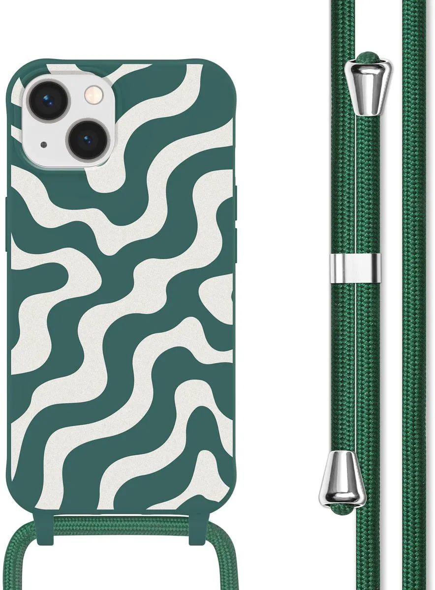 Imoshion Hoesje iPhone 13 Petrol Green Groovy