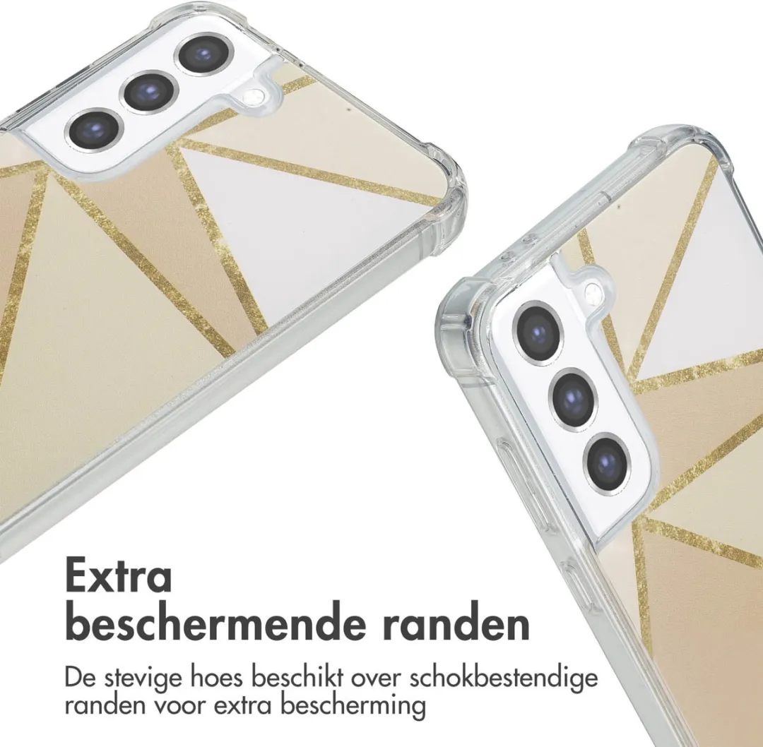 Imoshion Hoesje Samsung Galaxy S21 FE - Beige Graphic