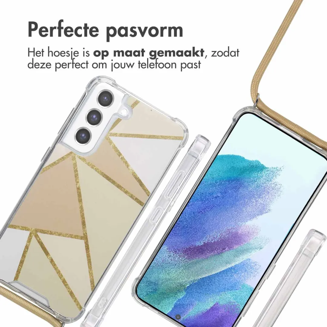 Imoshion Hoesje Samsung Galaxy S21 FE - Beige Graphic